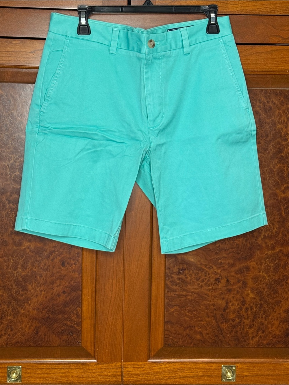 Vineyard Vines Men’s mint green, waist 31“, 7” inseam, Flat-Front Shorts
